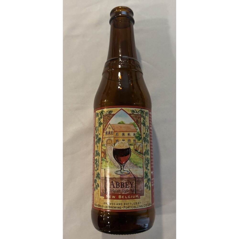New Belgium Abbey Belgian Style Ale Brown Bottle- Ft Collins CO 2009 RETIRED